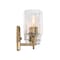 Designers Fountain Haven 24 in. 3-Light Old Satin Brass Vanity Light with Clear Rippled Glass Shades for Bathrooms D309M-3B-OSB - alternate 6
